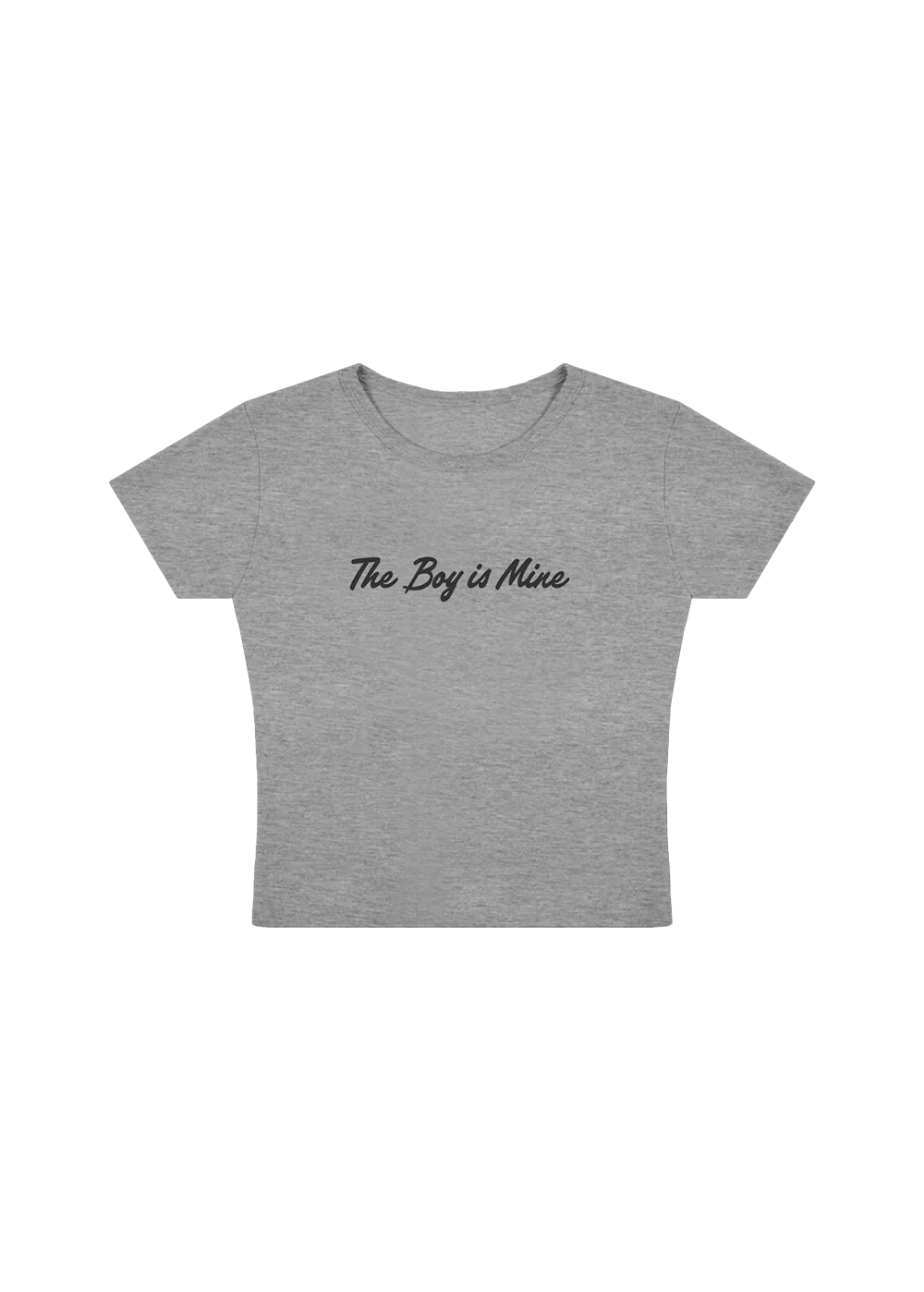 the boy is mine baby tee