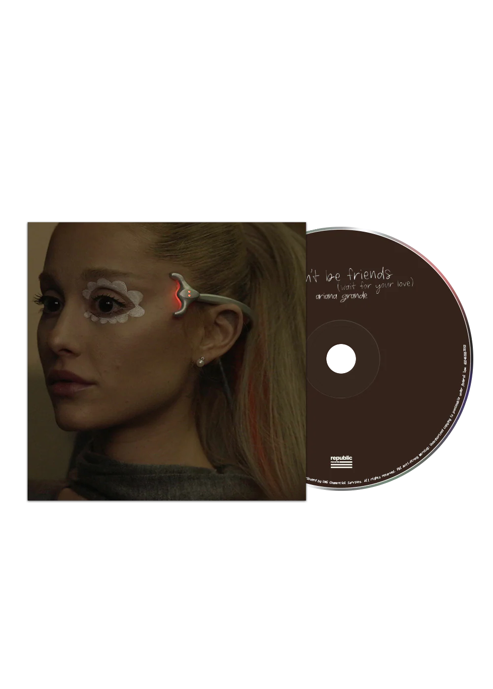 we can't be friends CD single